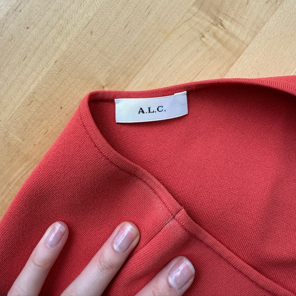 A.L.C. Asymmetrical One Shoulder Top in Size S